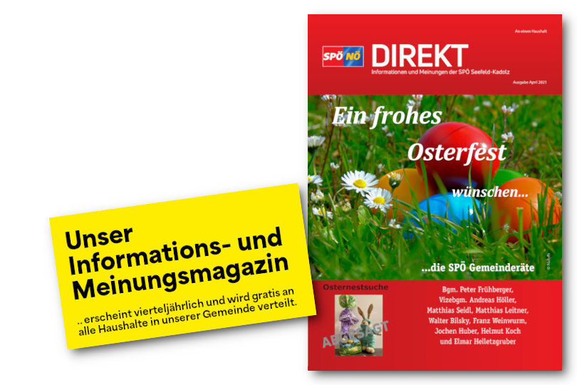 SPÖ DIREKT Nr. 1 (April 2021)