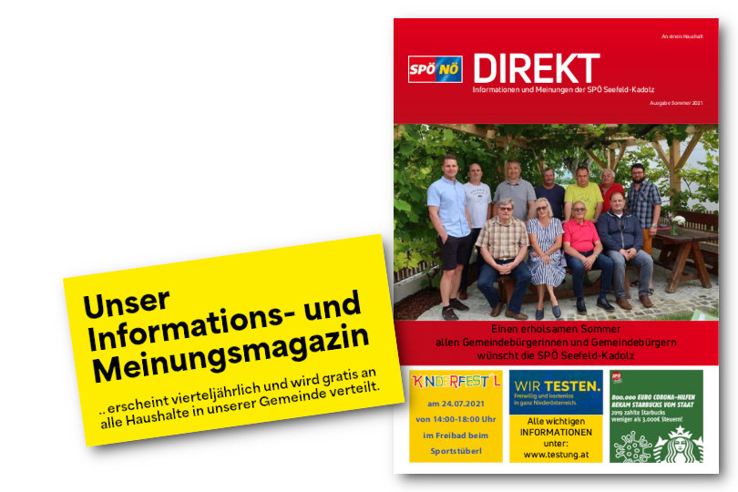 SPÖ DIREKT Nr. 2 (Juni 2021)
