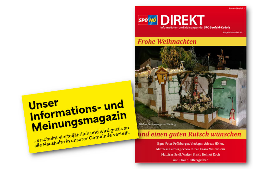 SPÖ DIREKT Nr. 3 (Dezember 2021)