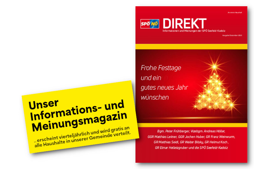 SPÖ DIREKT Nr. 5 (Dezember 2023)