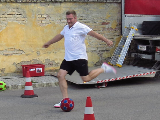 Bild: Martin Tötzl beim Schuss.